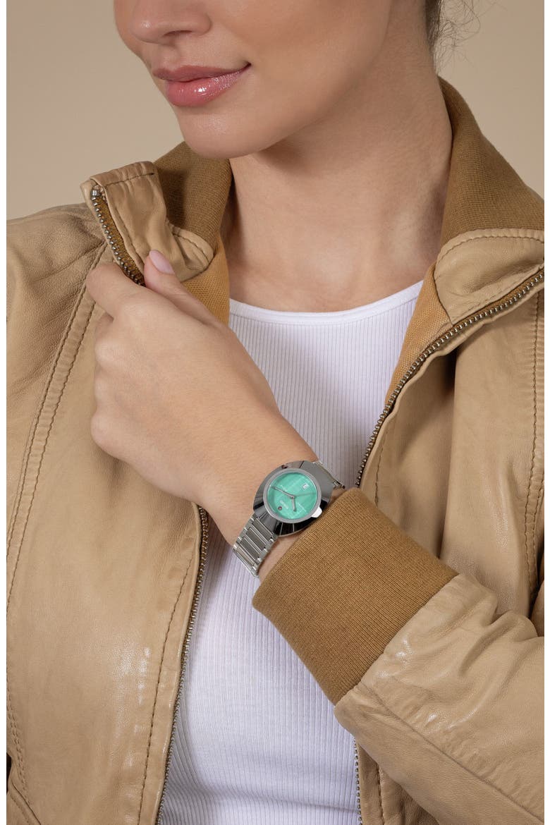 DiaStar Original Automatic Bracelet Watch, 30mm, Alternate, color, TEAL