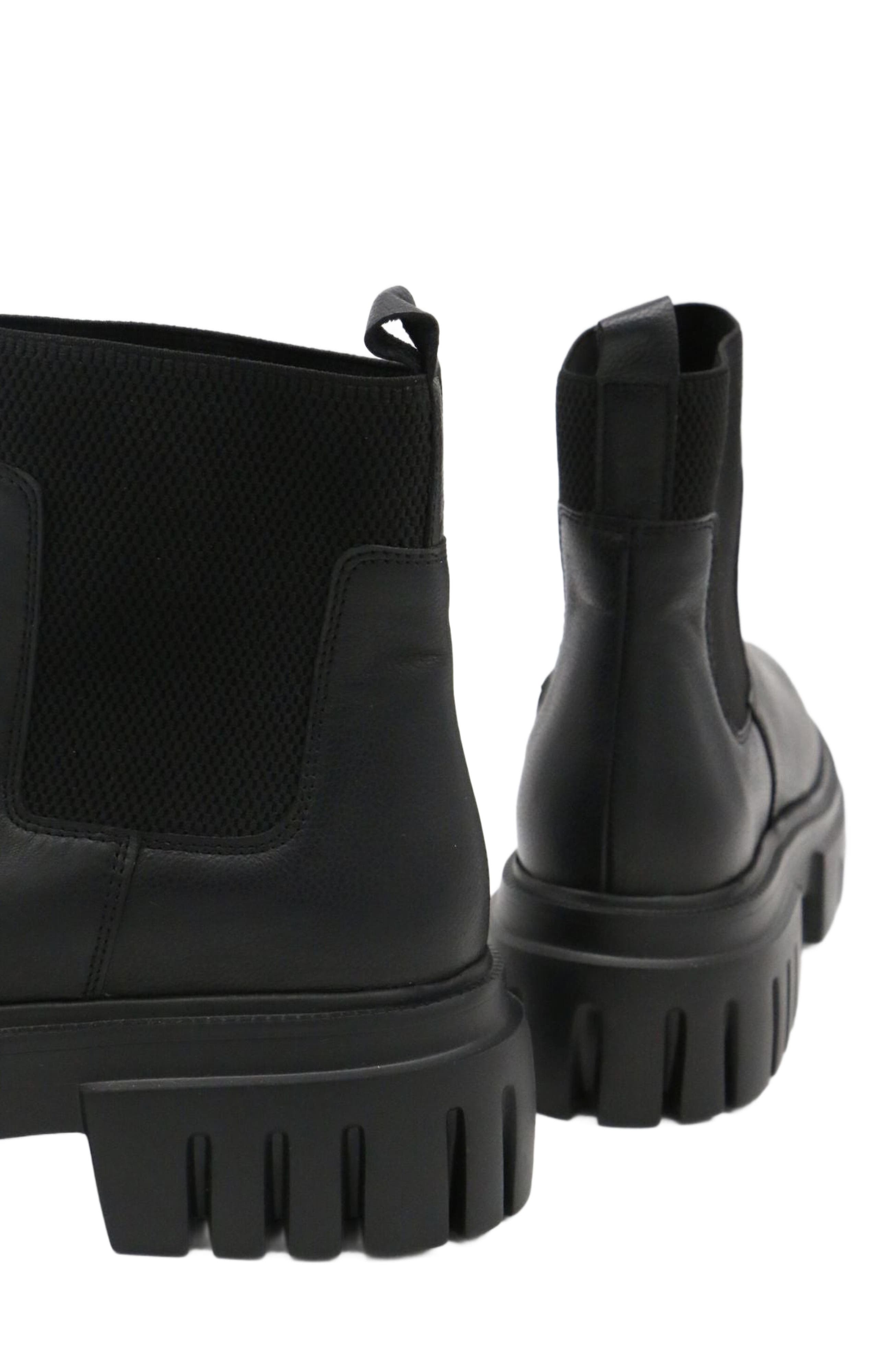 STIVALI NEW YORK Agora Platform Chelsea Boots, Alternate, color, Black