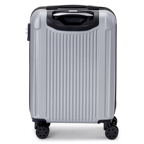 Marc New York Lotus 21" Upright Carry On In Silver