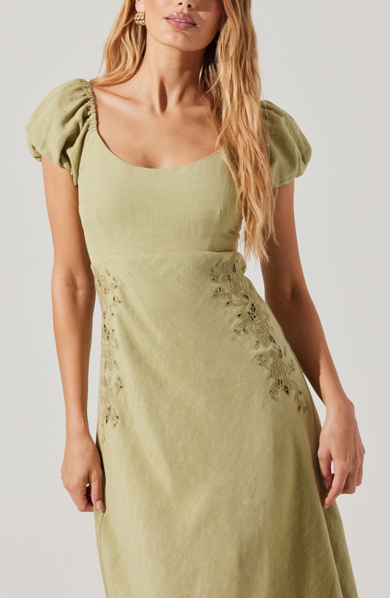 ASTR the Label Leocadia Midi Dress, Alternate, color,