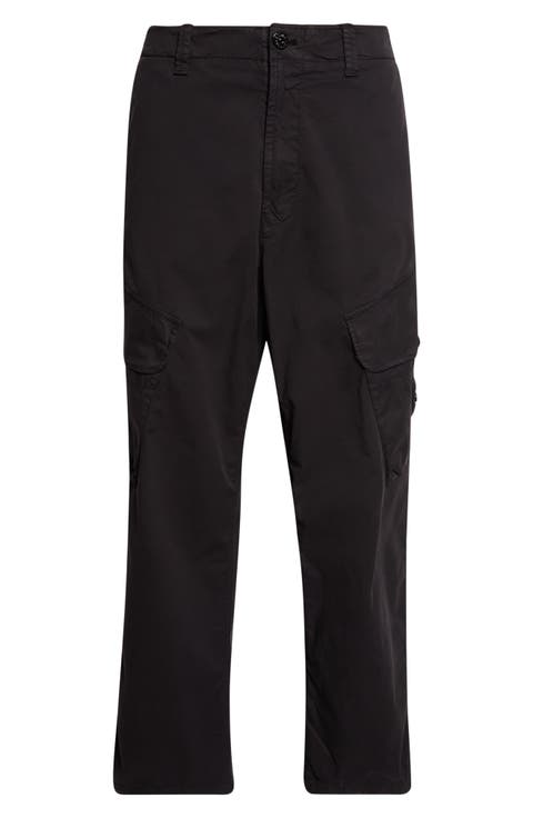 Garment Dye Stretch Twill Cargo Pants