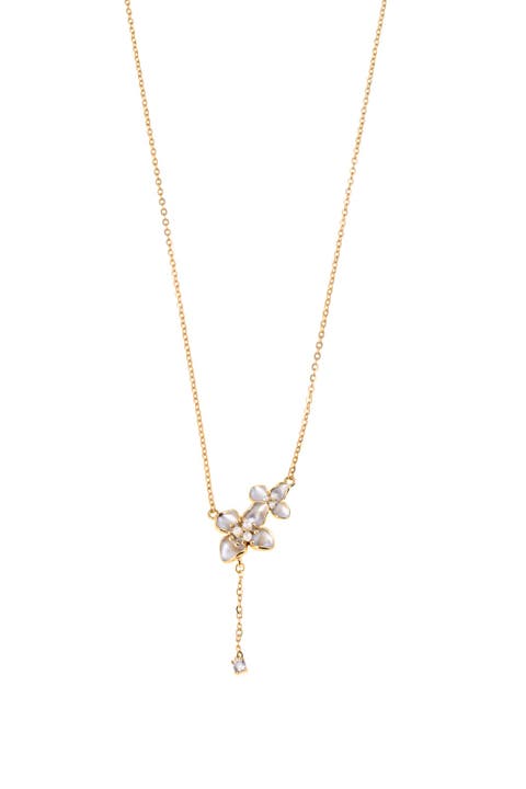 Two Flowers I Necklace