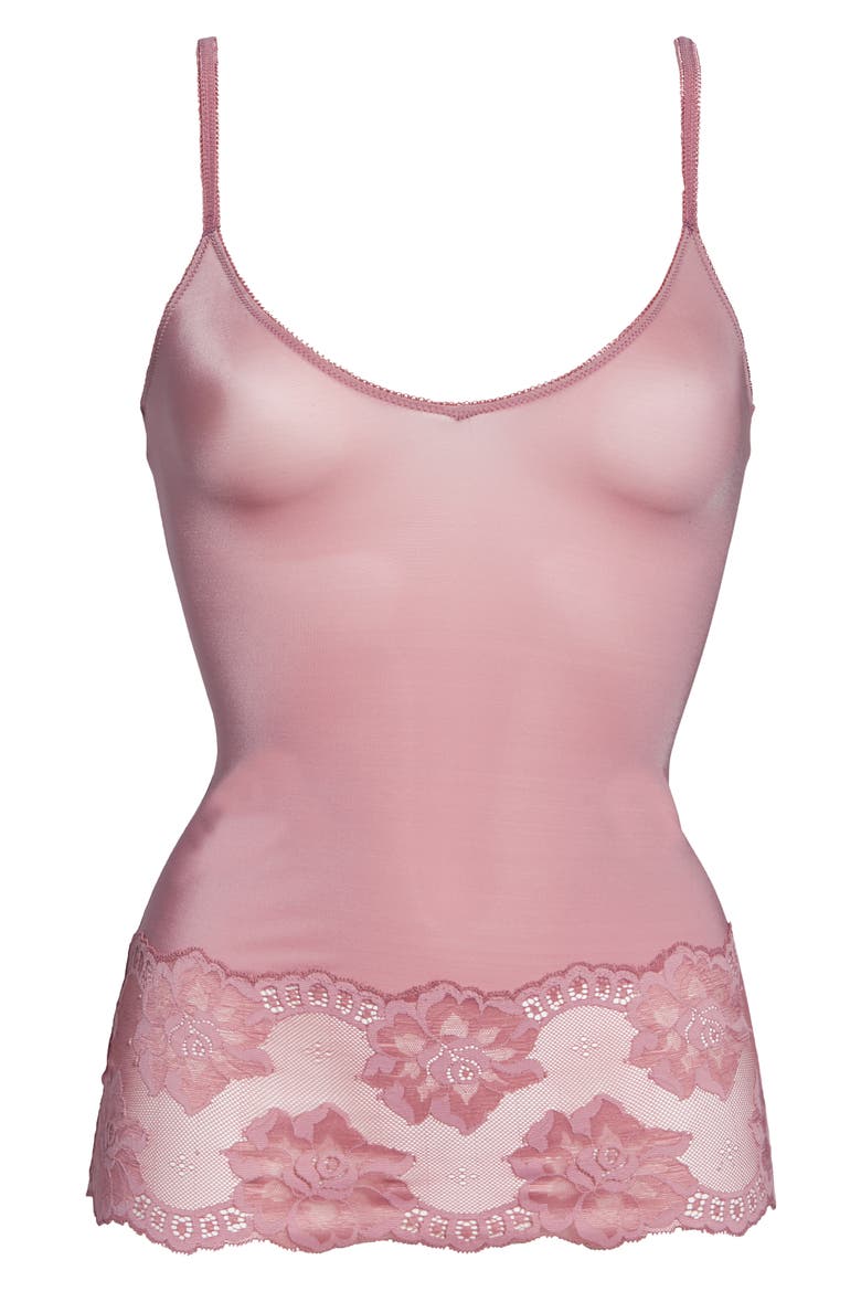 Light & Lacy Camisole, Alternate, color, MESA ROSE