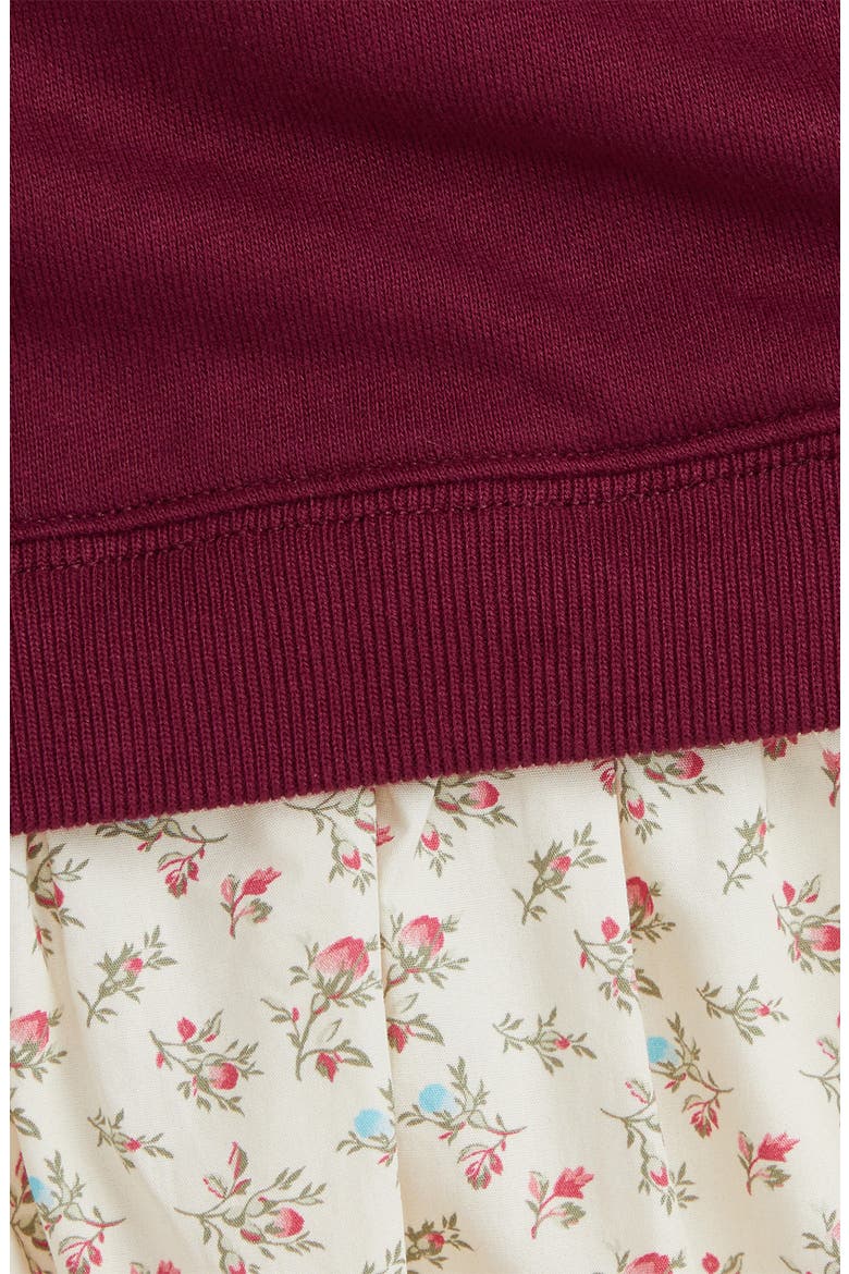 Magic Fleece Dress & Bloomers, Alternate, color, RED