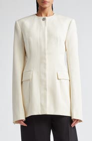 TOTEME Collarless Blazer