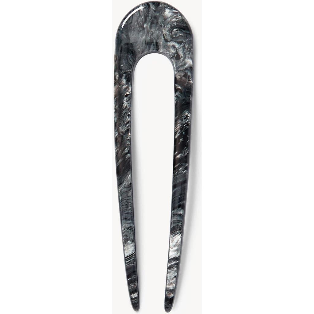 Machete French Hair Pin In Gray