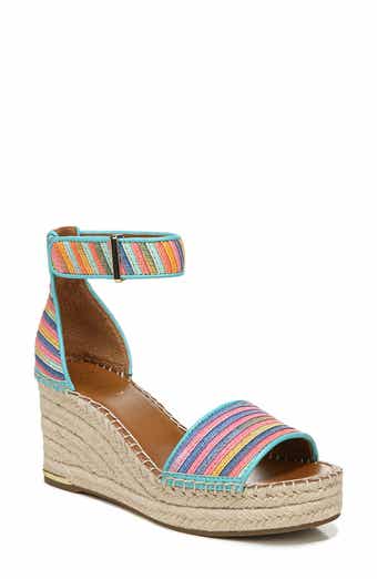 Franco Sarto Clemens Ankle Strap Platform Wedge Sandal