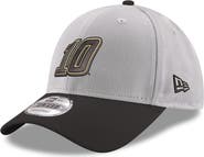 New Era Men's New Era Gray/Black Aric Almirola 9FORTY Snapback Adjustable Hat