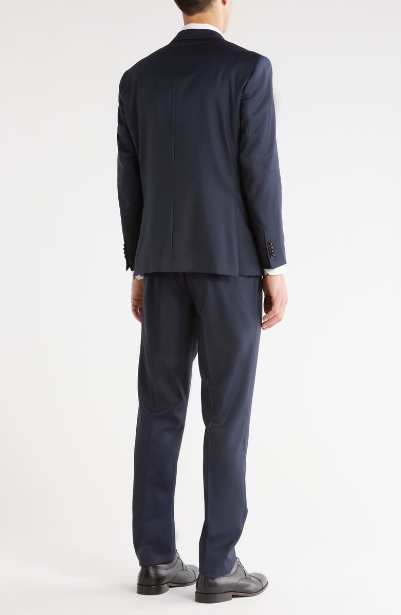 Ted Baker London Jones Trim Fit Wool Suit, Alternate, color, Navy
