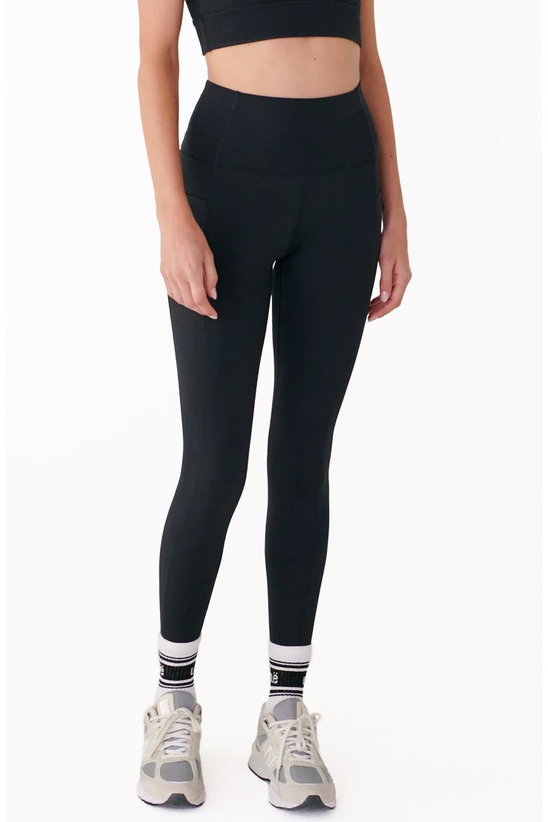 Step Up Ankle Leggings, Main, color, BLACK