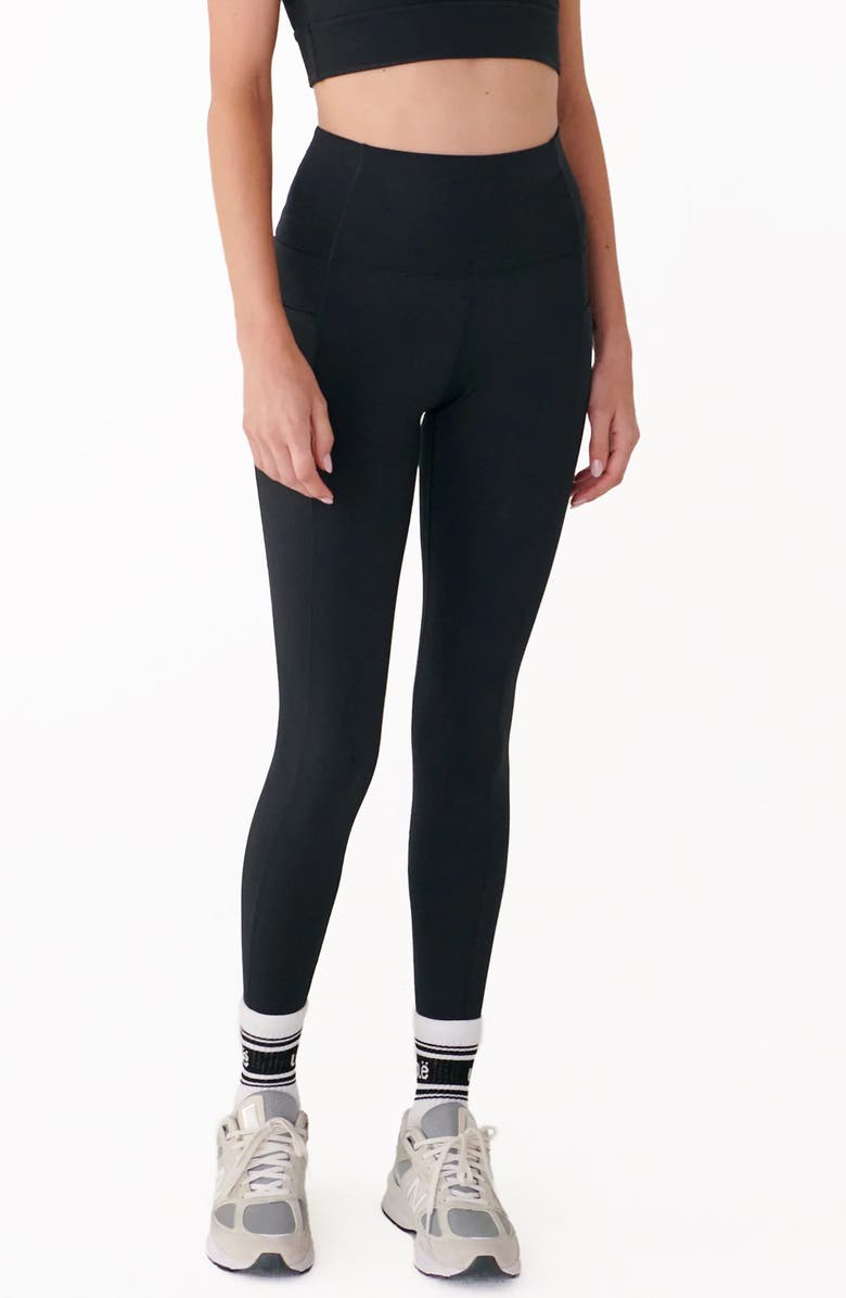 Lole Step Up Ankle Leggings, Main, color, Black