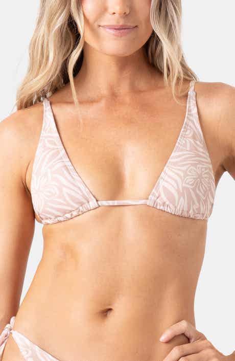 Roxy Wild Thing Built Up Triangle Bikini Top