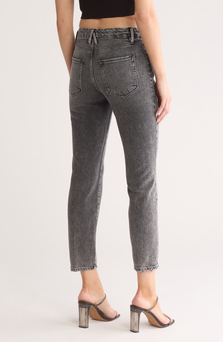 Good American Good Classic Straight Leg Jeans, Alternate, color, 