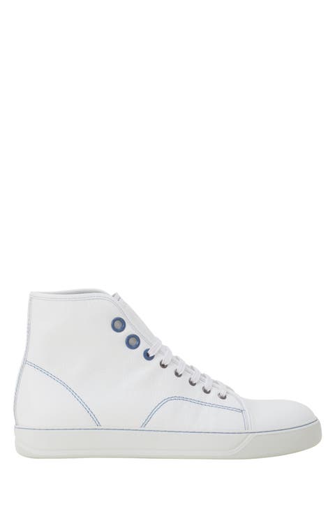 Dbb1 High-Top Leather Sneakers