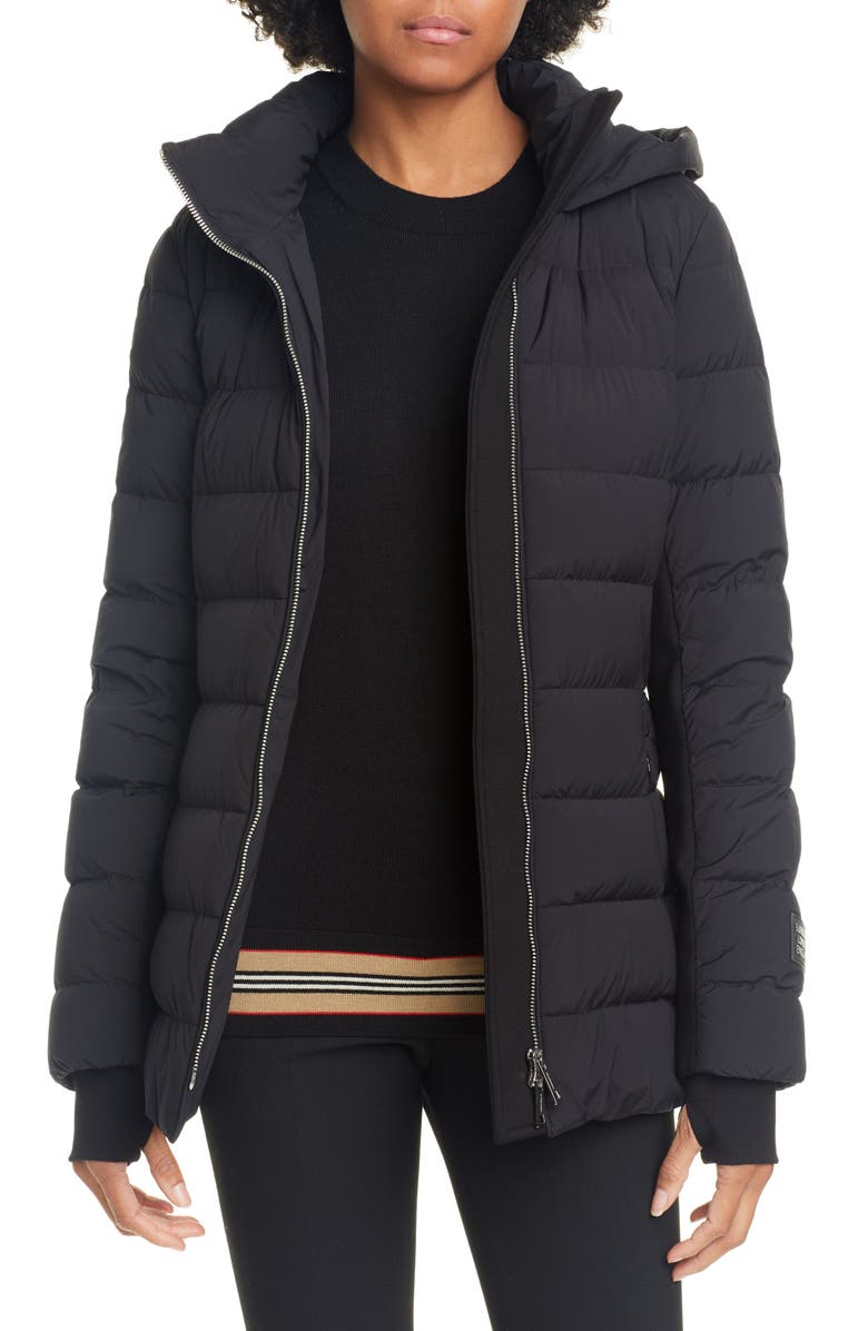 Burberry Newbridge Hooded Down Puffer Jacket, Main, color,