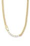 Julian Loves Cubic Zirconia Frontal Necklace