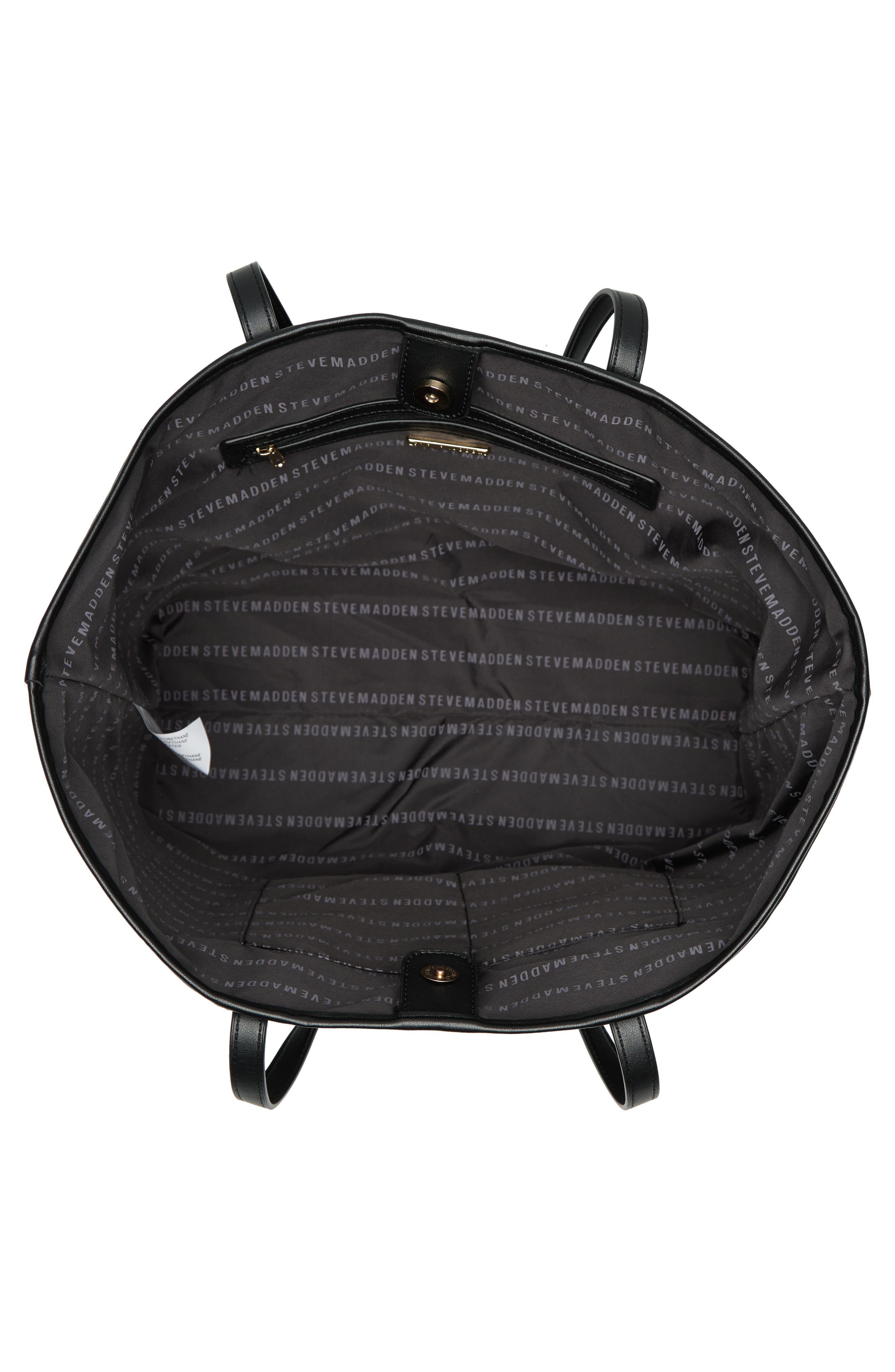 Steve Madden Brosey Tote Bag with Convertible Pouch, Alternate, color, 