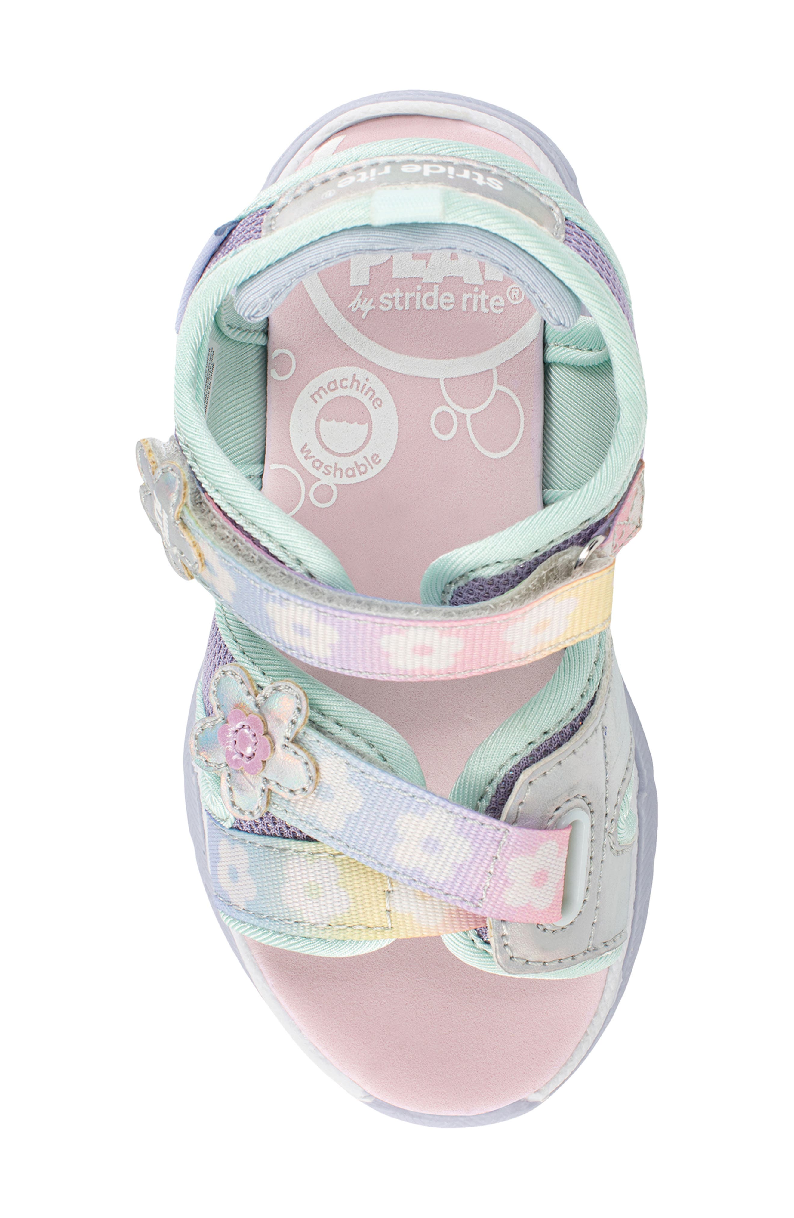 Stride Rite Kids' Made2Play<sup>®</sup> Lakota Sandal, Alternate, color, Aqua