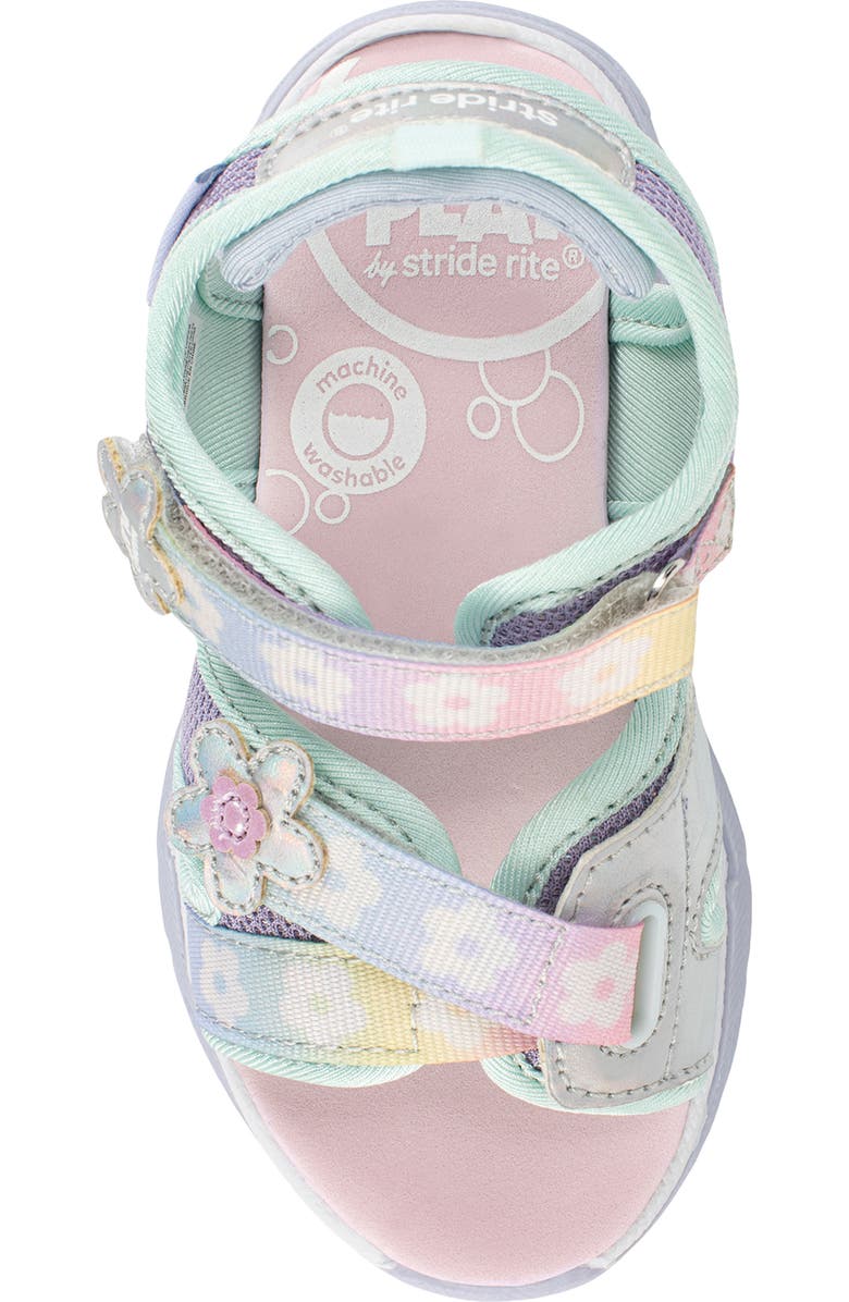 Stride Rite Kids' Made2Play<sup>®</sup> Lakota Sandal, Alternate, color, Aqua