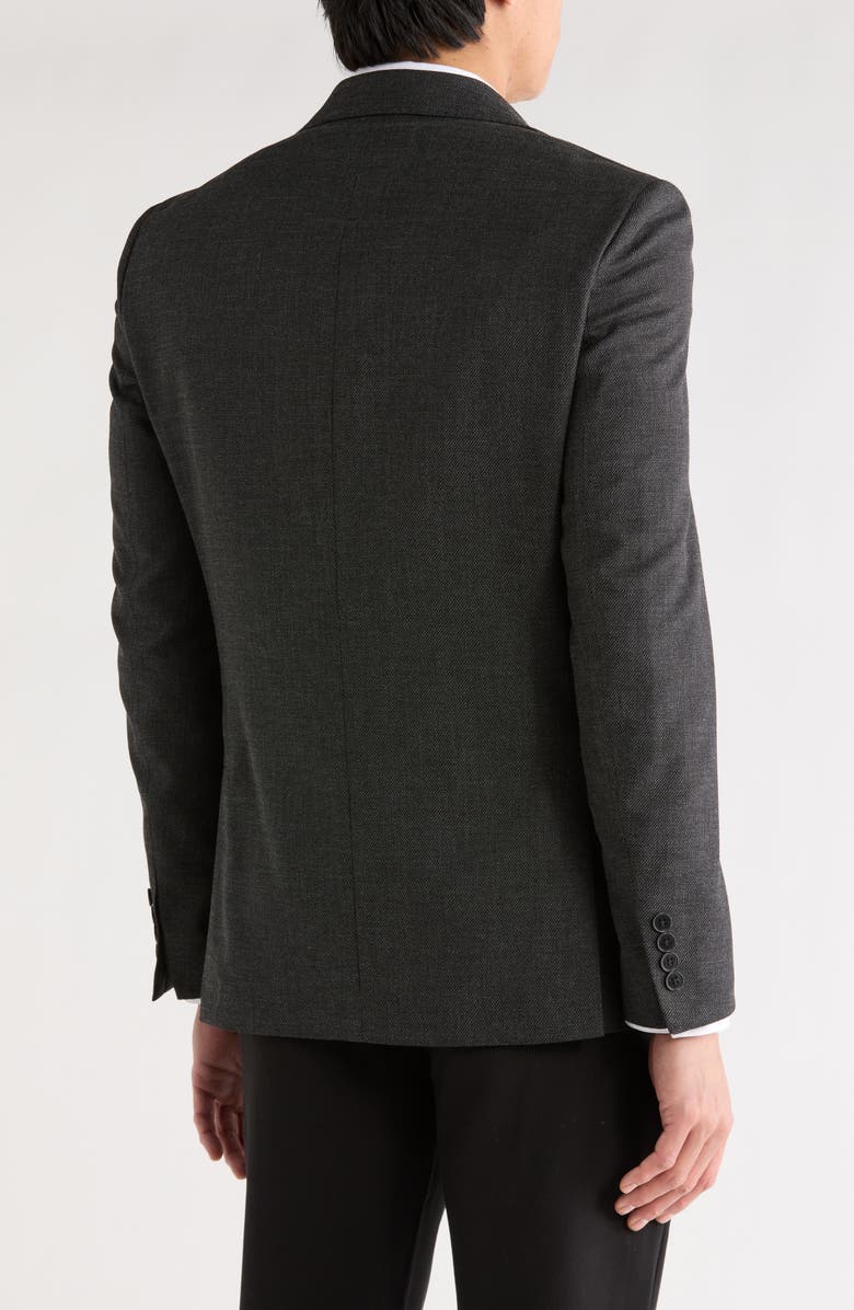 Calvin Klein Two-Button Sport Coat, Alternate, color, Dark Brown