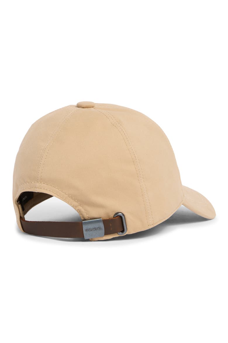 Lux Adjustable 6-Panel Cotton Gabardine Baseball Cap, Alternate, color, CAMEL