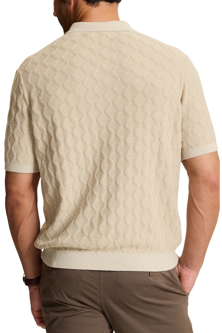 Ocean Waters Short Sleeve Polo, Main, color, FEATHER GREY