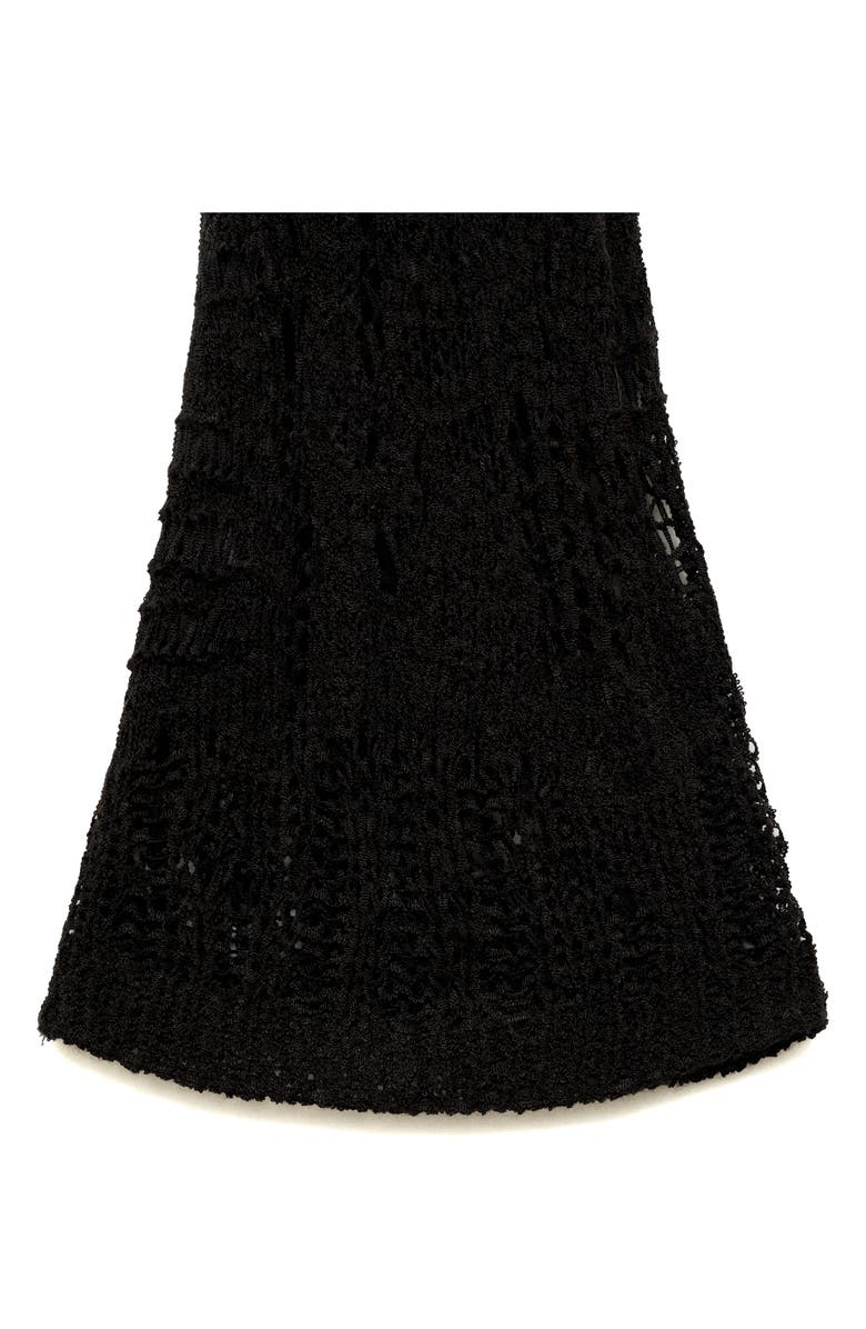 MANGO Open Stitch Ballet Neck Sweater, Alternate, color, 