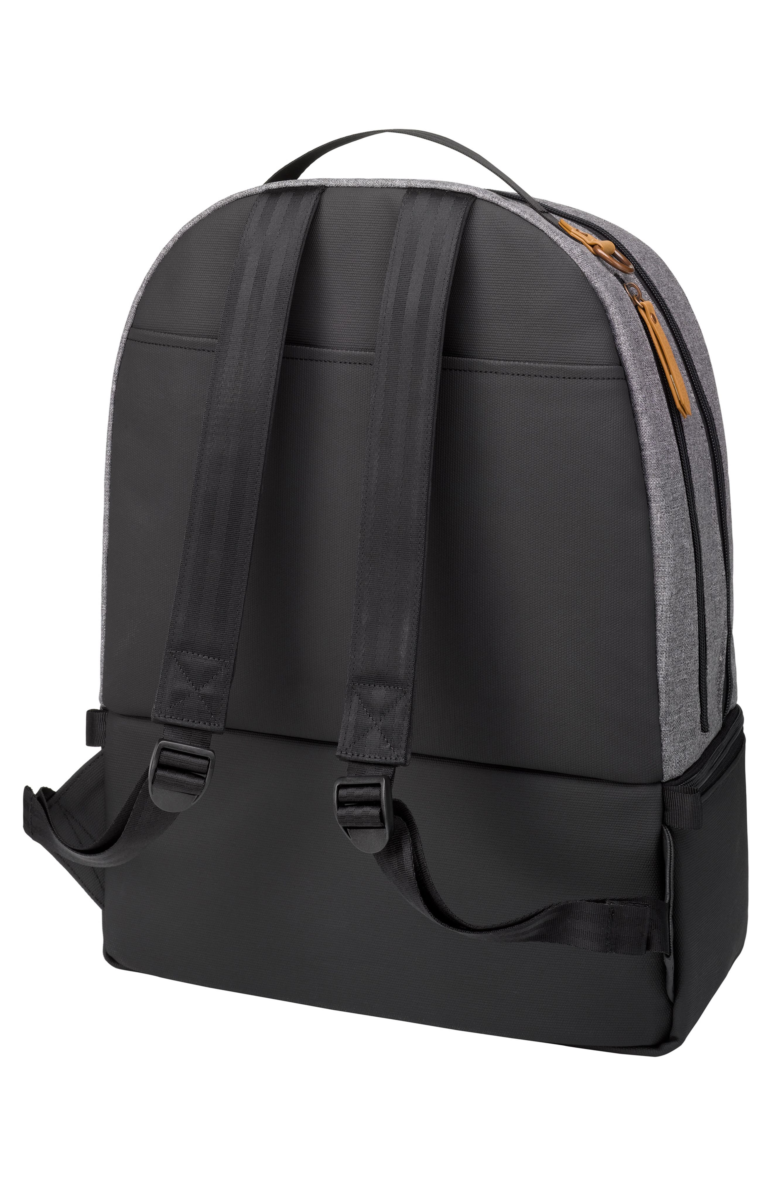 Petunia Pickle Bottom Axis Insulated Backpack, Alternate, color, Camel/ Graphite