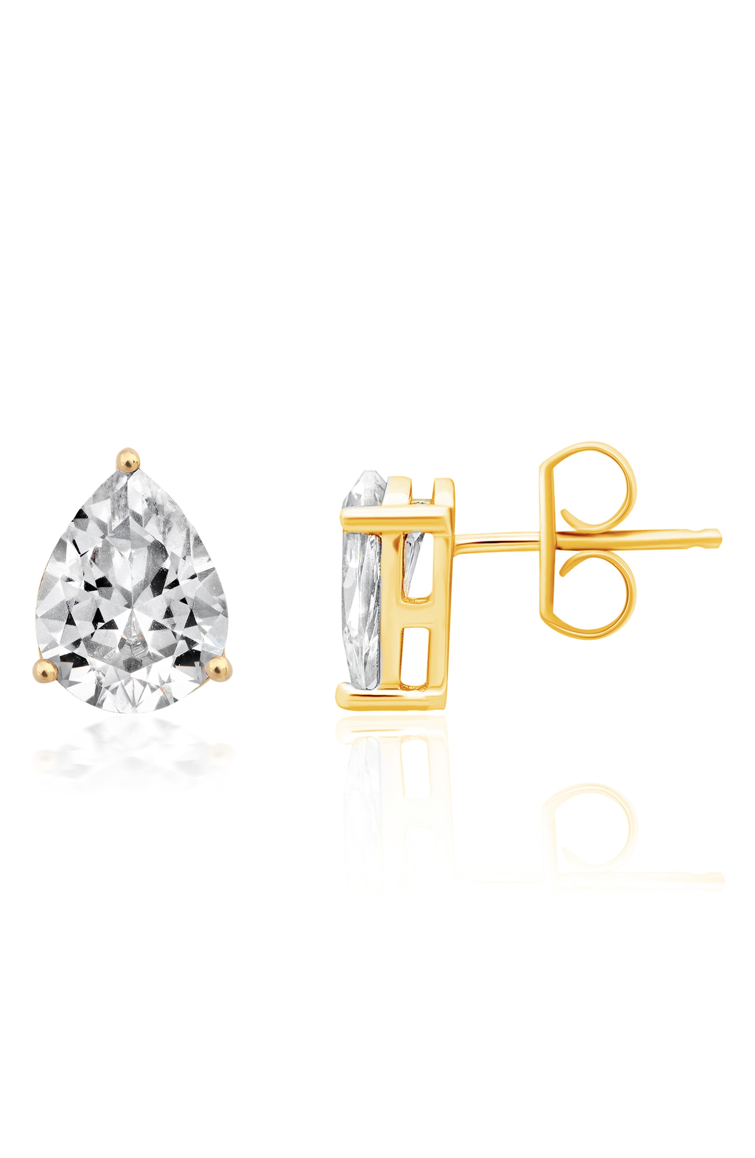 selected 18KYG/ CLEAR STONE