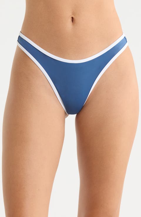 Surf Puff High Leg Bikini Bottoms
