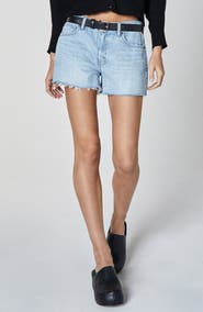 Unpublished Laine Boyfriend Denim Cutoff Shorts