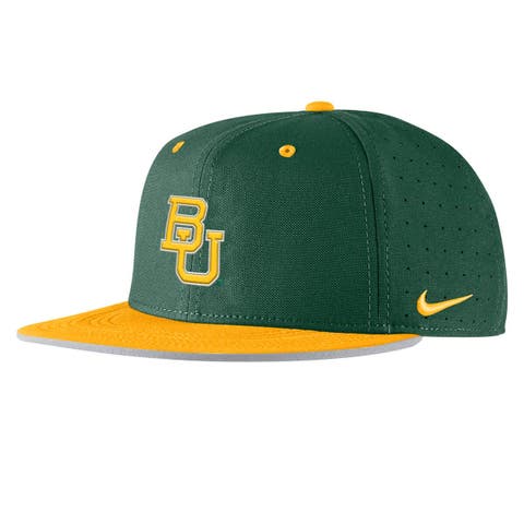 Men's Nike Green Baylor Bears 2025 On-Field True Performance Baseball Fitted Hat