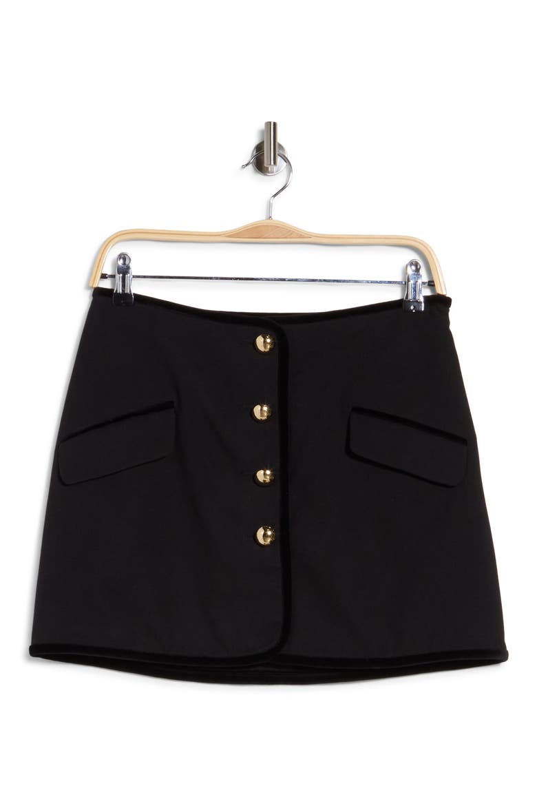 Astor Miniskirt, Main, color, BLACK