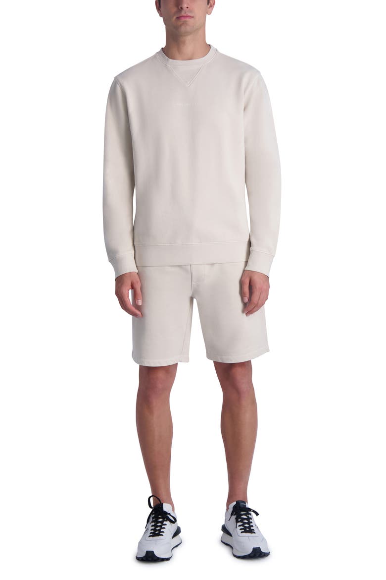 Crewneck Sweatshirt, Alternate, color, NATURAL
