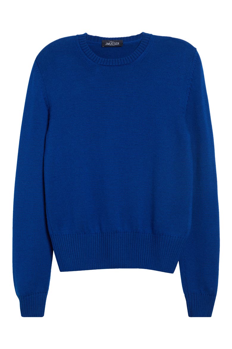 Chunky Merino Wool Sweater, Main, color, BLUE