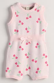 Tucker + Tate Ribbed Waist Cotton Romper