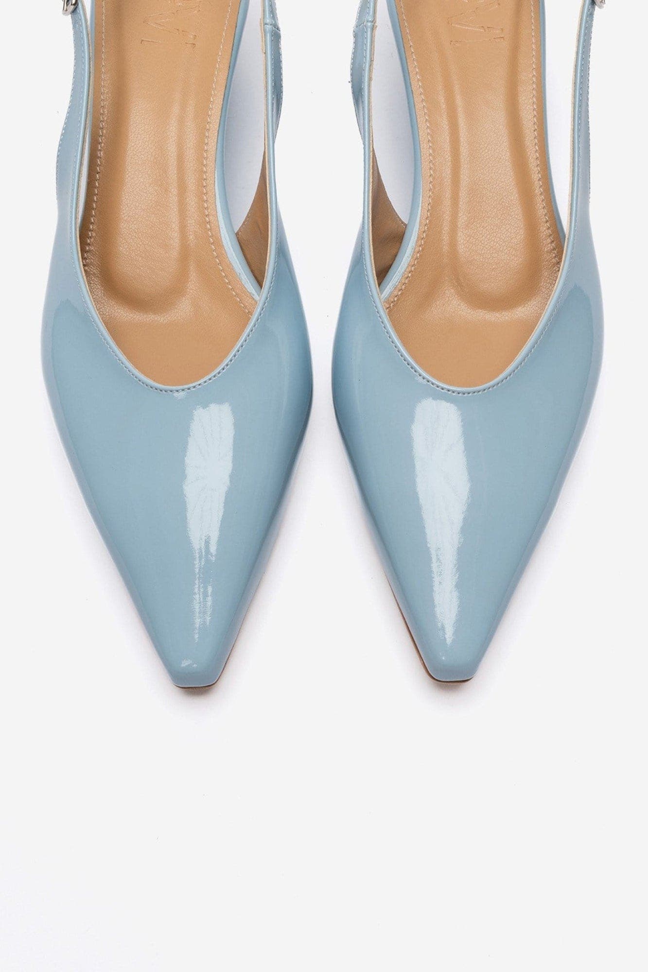 Cosella Slingback Pump, Alternate, color, Baby Blue Patent