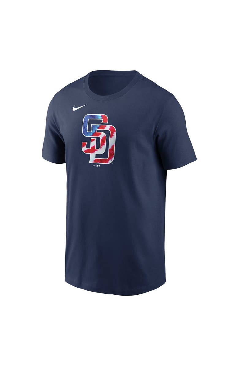 Nike Men's Nike Navy San Diego Padres Americana T-Shirt, Alternate, color, Navy