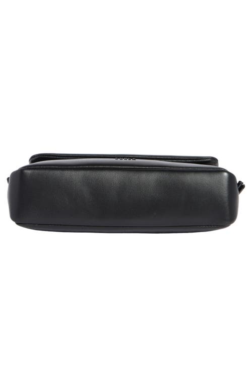 Furla Elettra Leather Crossbody Bag In Black