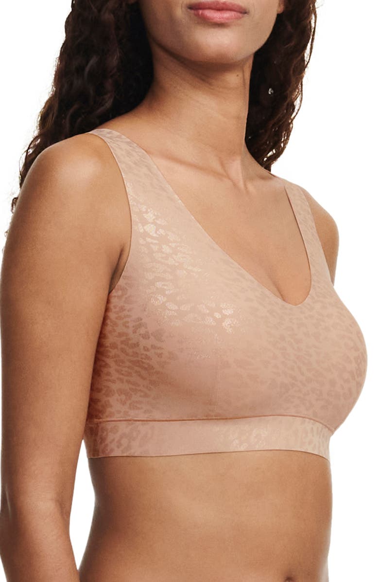 Chantelle Lingerie SoftStretch Padded V-Neck Bralette, Alternate, color,