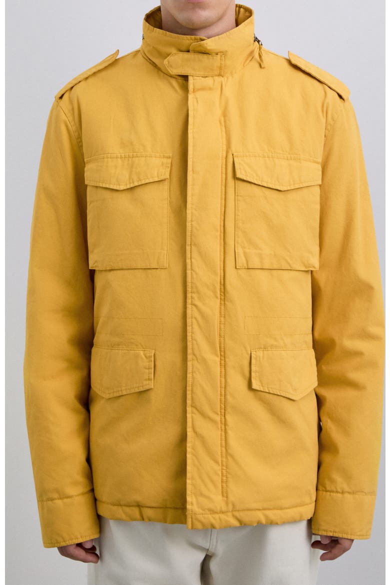 Forest Military Jacket, Main, color, Mustard