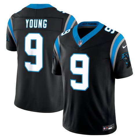 Men's Nike Bryce Young Black Carolina Panthers Team Vapor F.U.S.E. Stitched Limited Jersey
