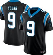 Nike Men's Nike Bryce Young Black Carolina Panthers Team Vapor F.U.S.E. Stitched Limited Jersey