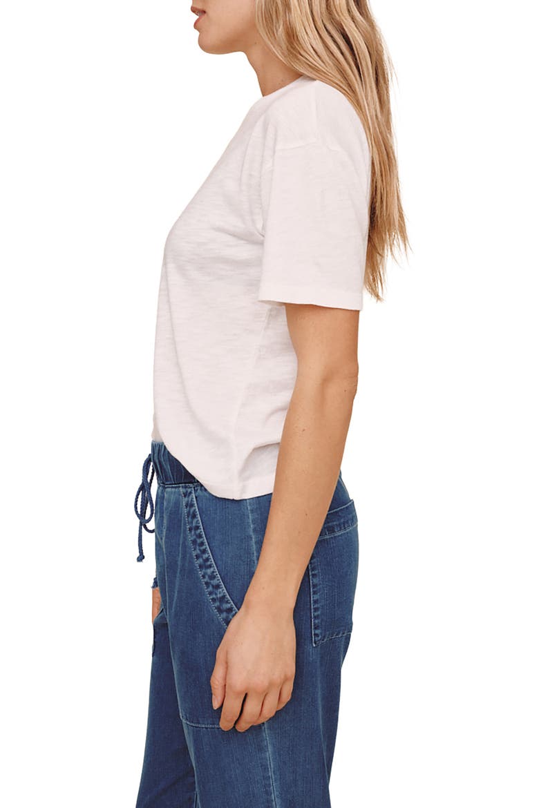 Relaxed Crewneck T-Shirt, Alternate, color, WHITE