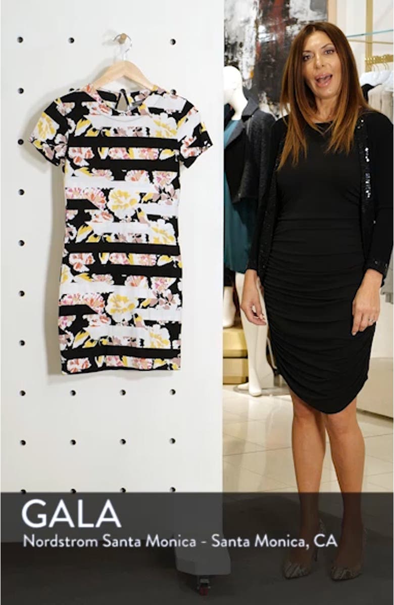 Enoshima Print Jersey Dress, sales video thumbnail