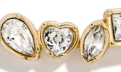Baublebar Mix Crystal Slider Bracelet In Gold