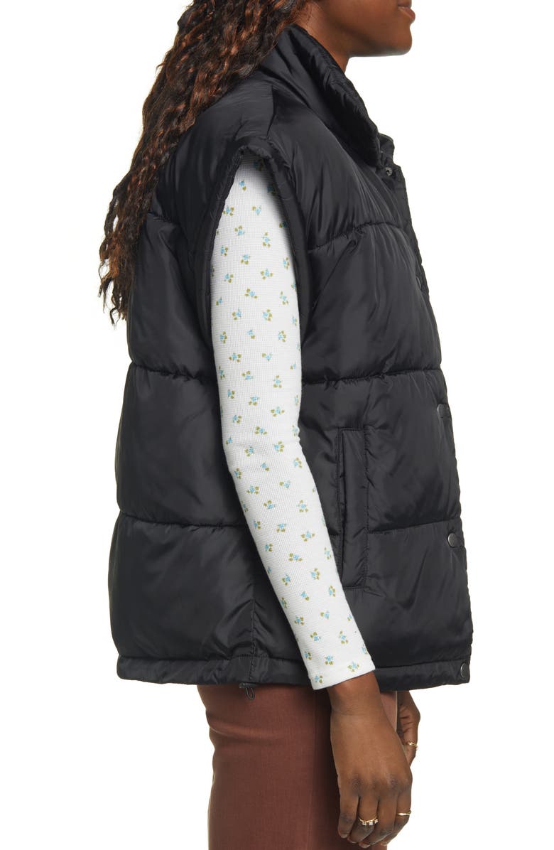 BP. Snap Front Puffer Vest, Alternate, color, 