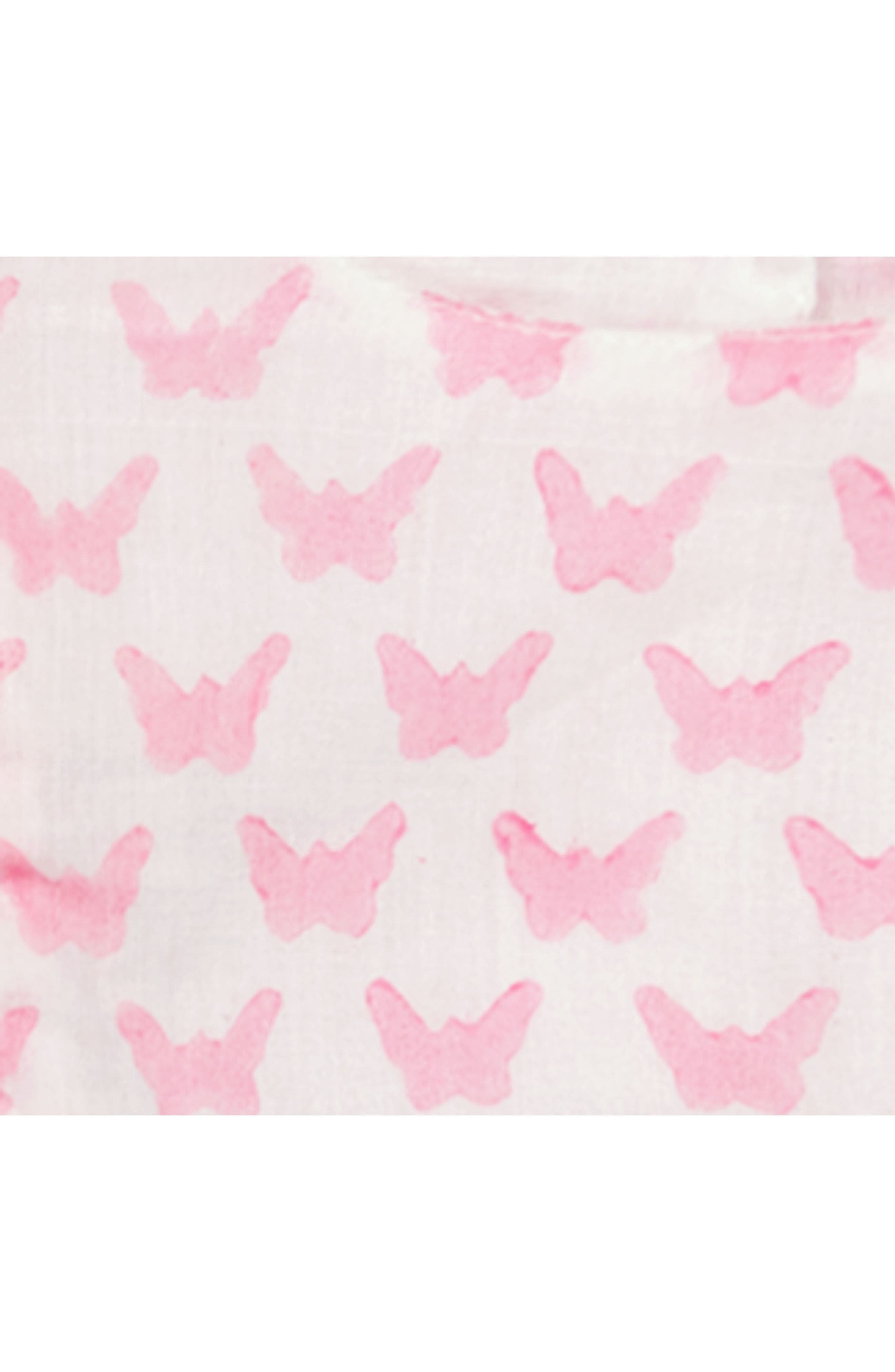 La Plage Ruffle Pouch, Alternate, color, Pink