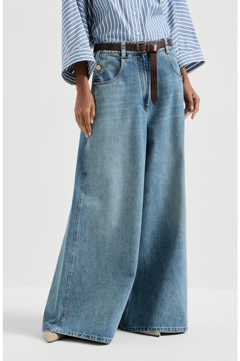 Maxi trousers, Main, color, Denim