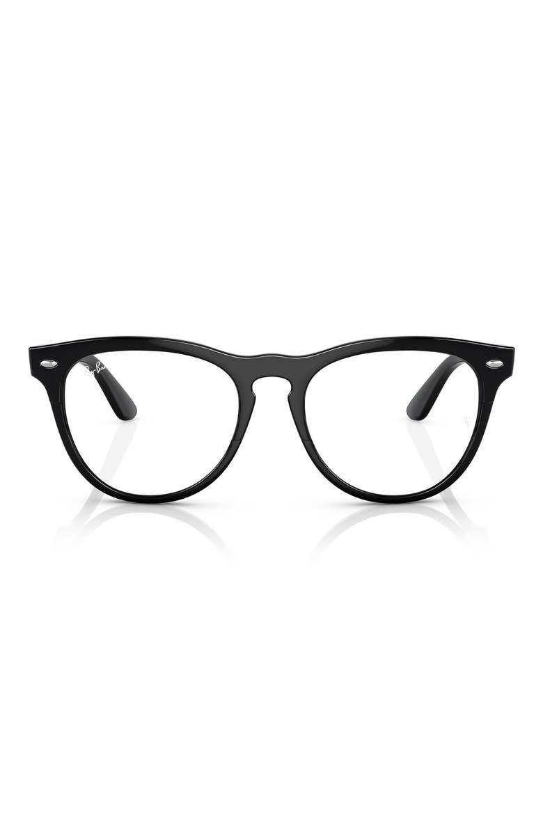 Iris 54mm Square Optical Frames, Main, color, BLACK
